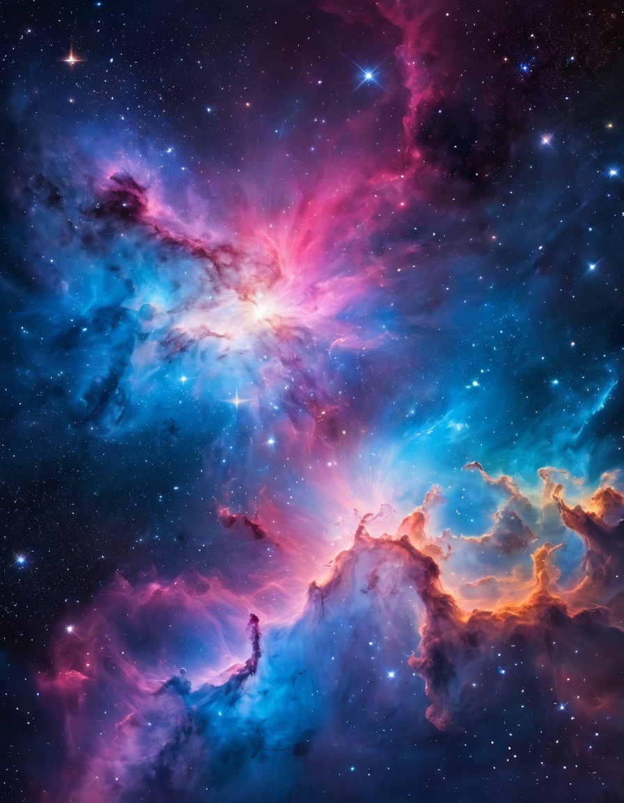 space, nebula, stars, astronomy, universe