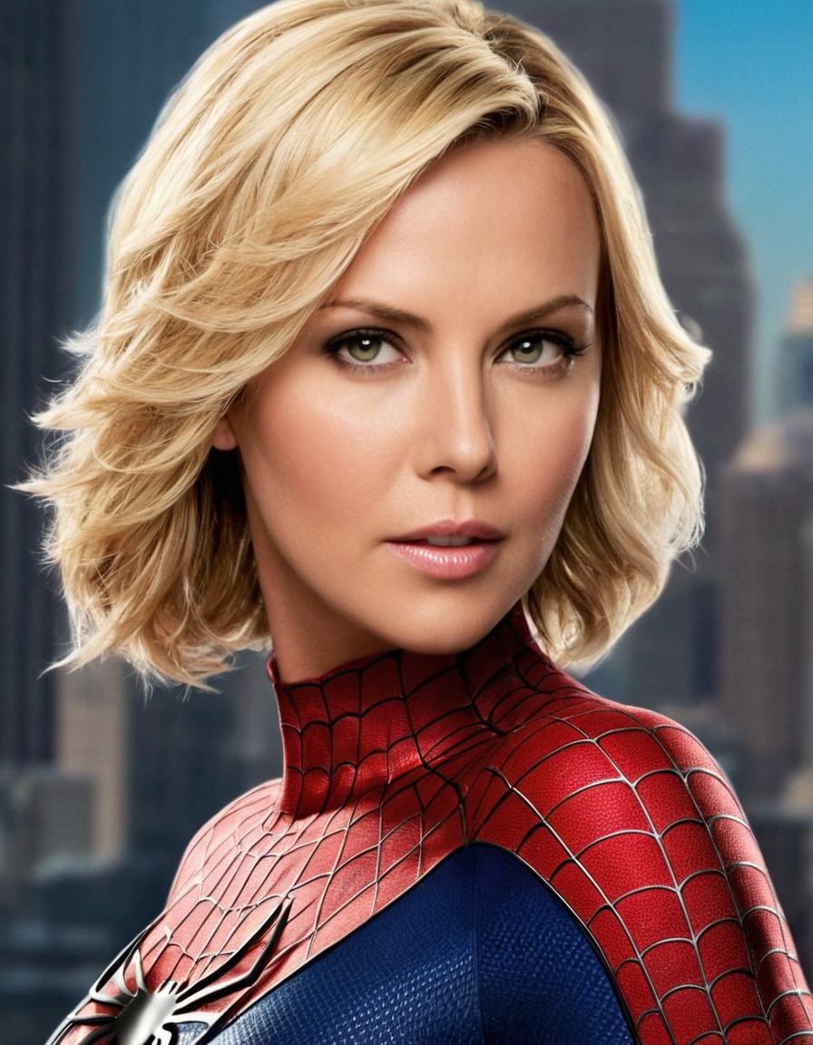 charlize theron, spider-man, hollywood, actress, superhero, marvel, casting