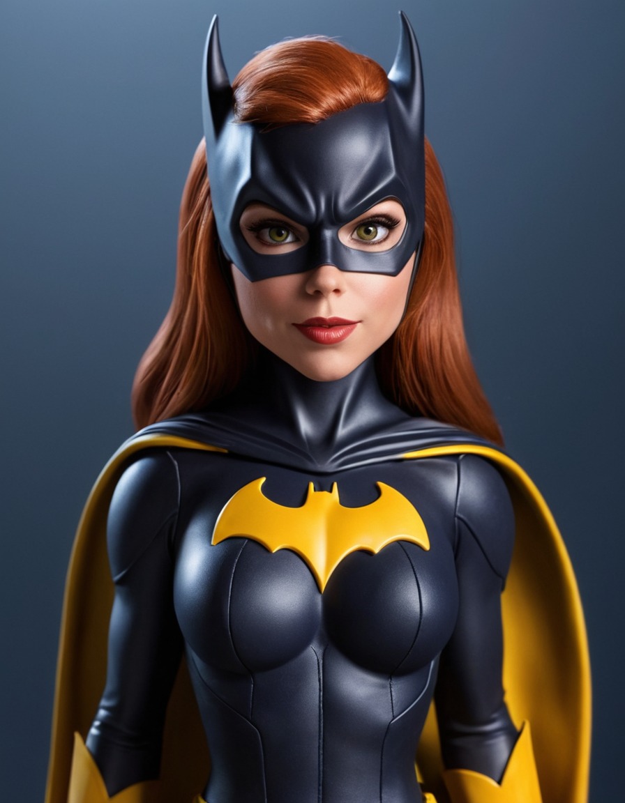 dc comics, batgirl, funny, caricature