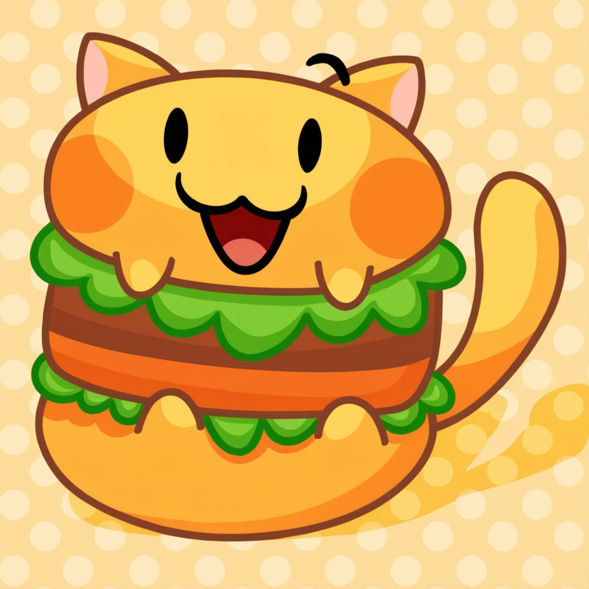 feline, animal, adorable, cartoon, catburger, cuteanimal, cutecats, cutedrawing, catburgertutorial