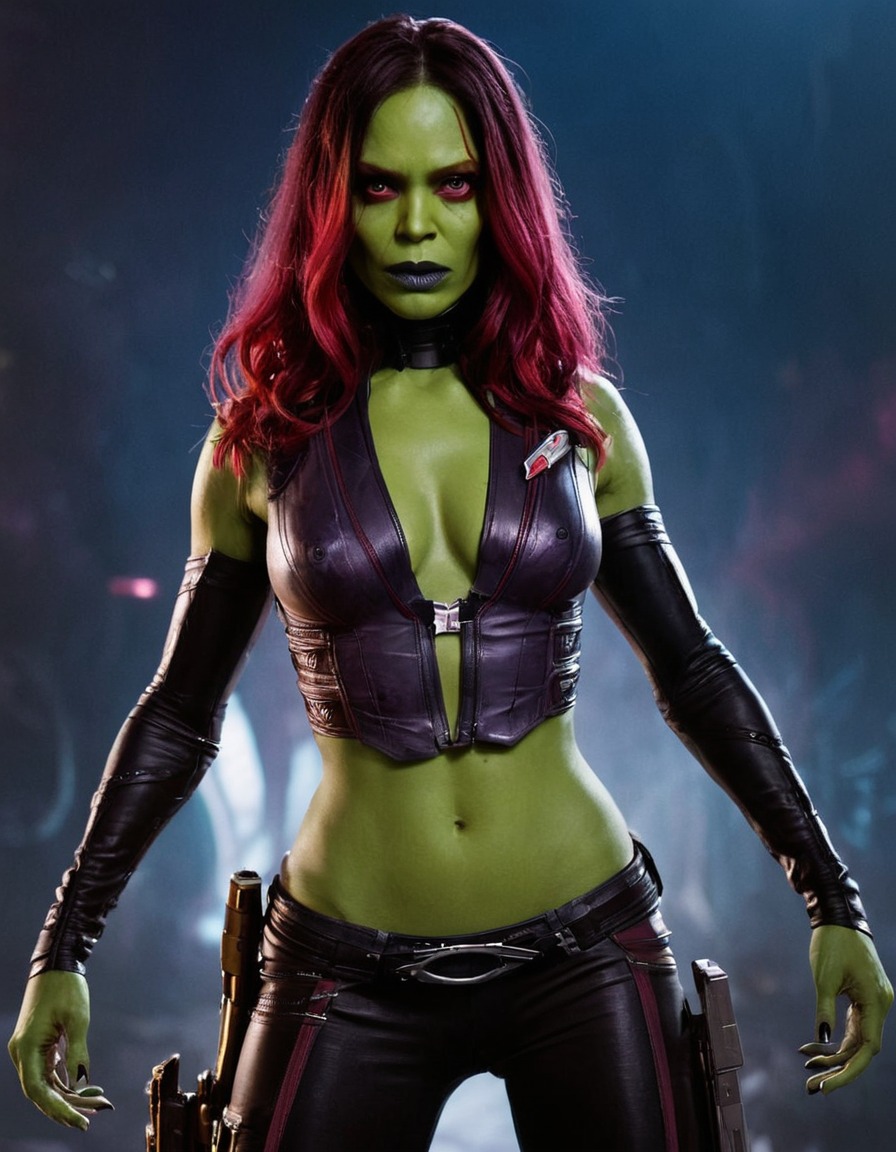 evil gamora, superhero, guardians of the galaxy, marvel, villain, anti-hero, comic