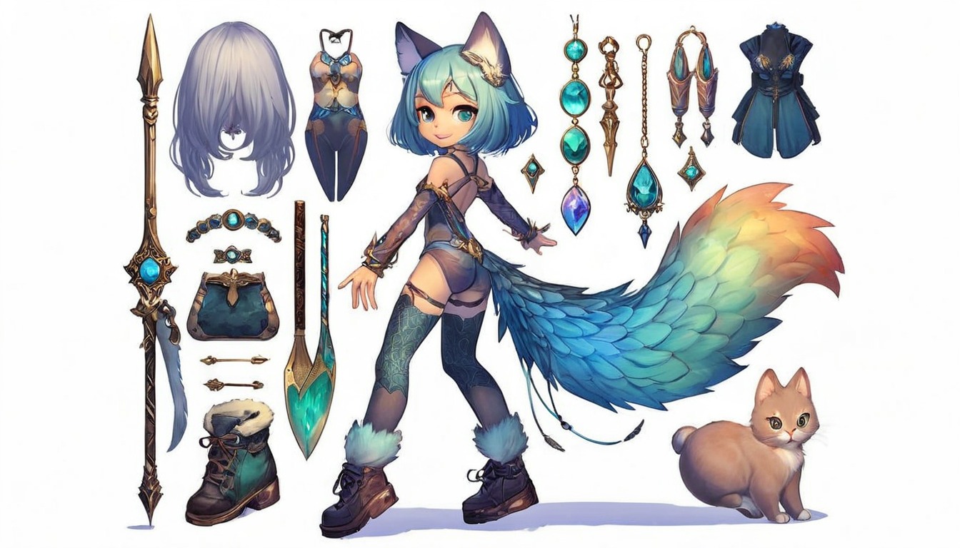 characterdesign, adoptable, adoptablesopen, characterconcept, adoptableauction, referencesheet, kemonomimi, animegirl, accessories, anime, cute, cutecat, detailed, dnd, dndcharacter, dominant, free, gamecharacter, manga, mistress, pokemon, sexy, sexygirl, dndadoptables