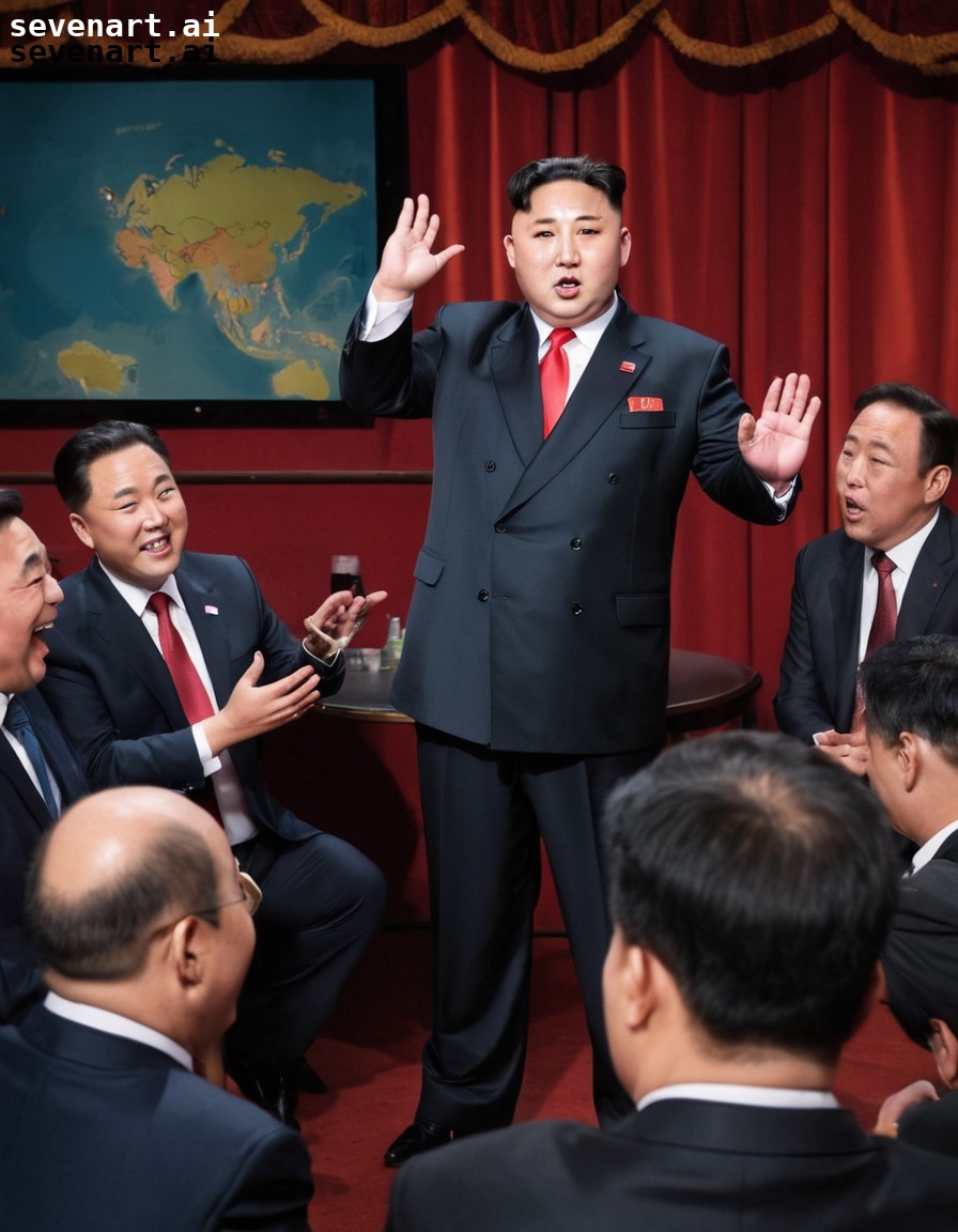 politics, comedy, world leaders, satire, international relations, kim jong-un, north korea