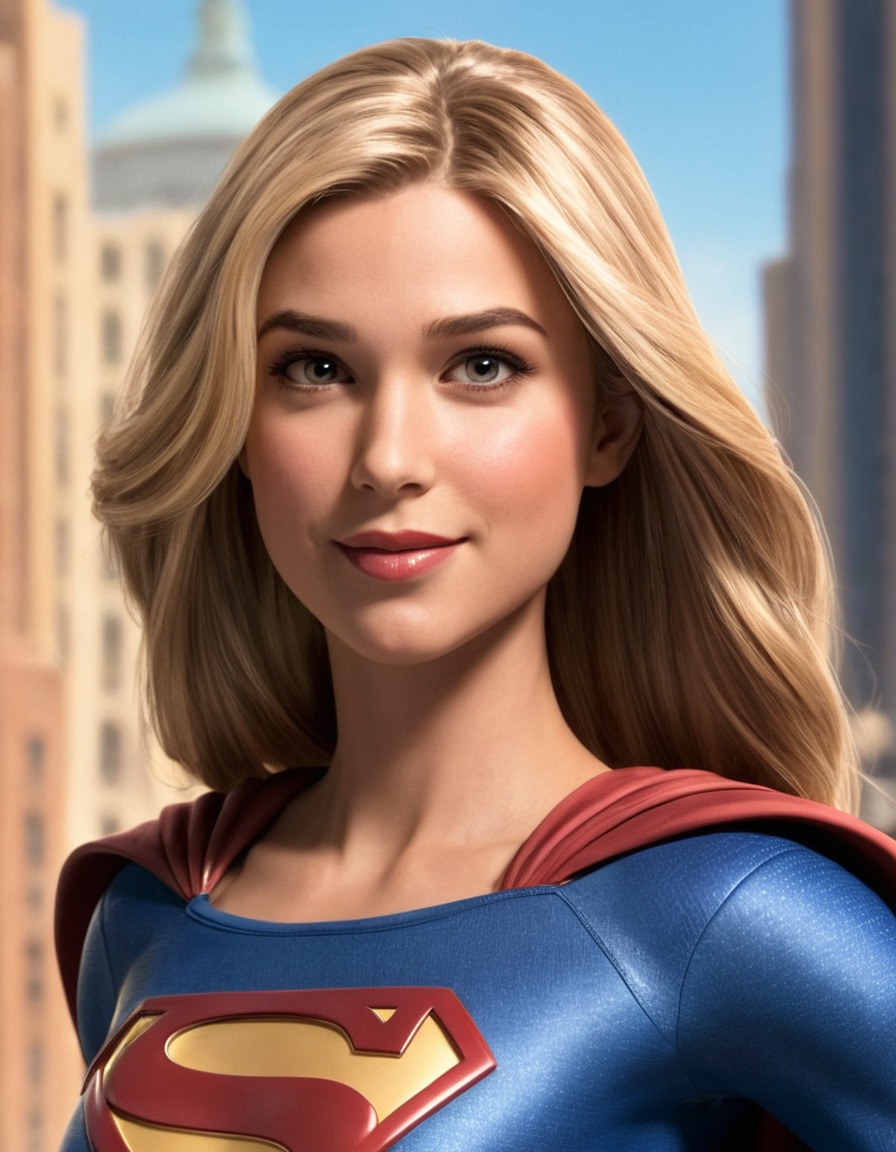 fun, supergirl (dc comics), caricature, humor, dc comics