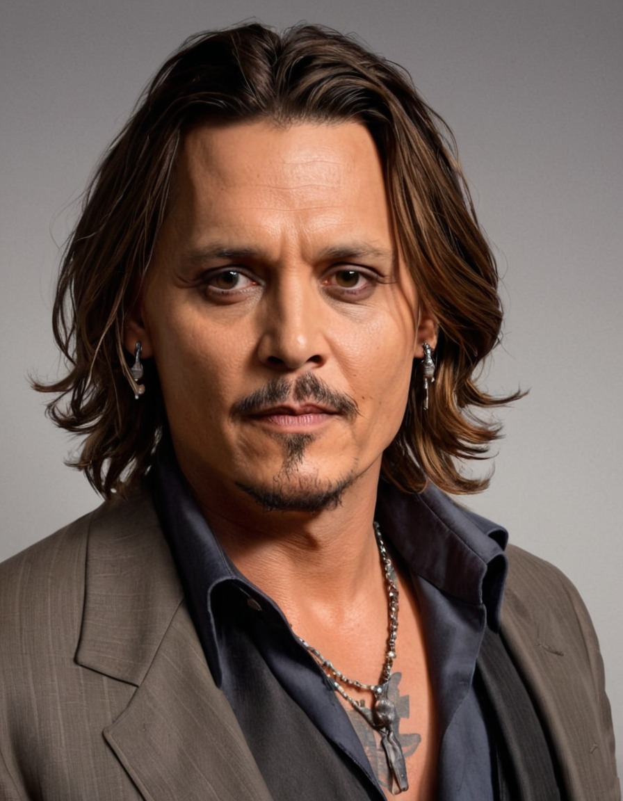 johnny depp, actor, celebrity, painting, funny, humor