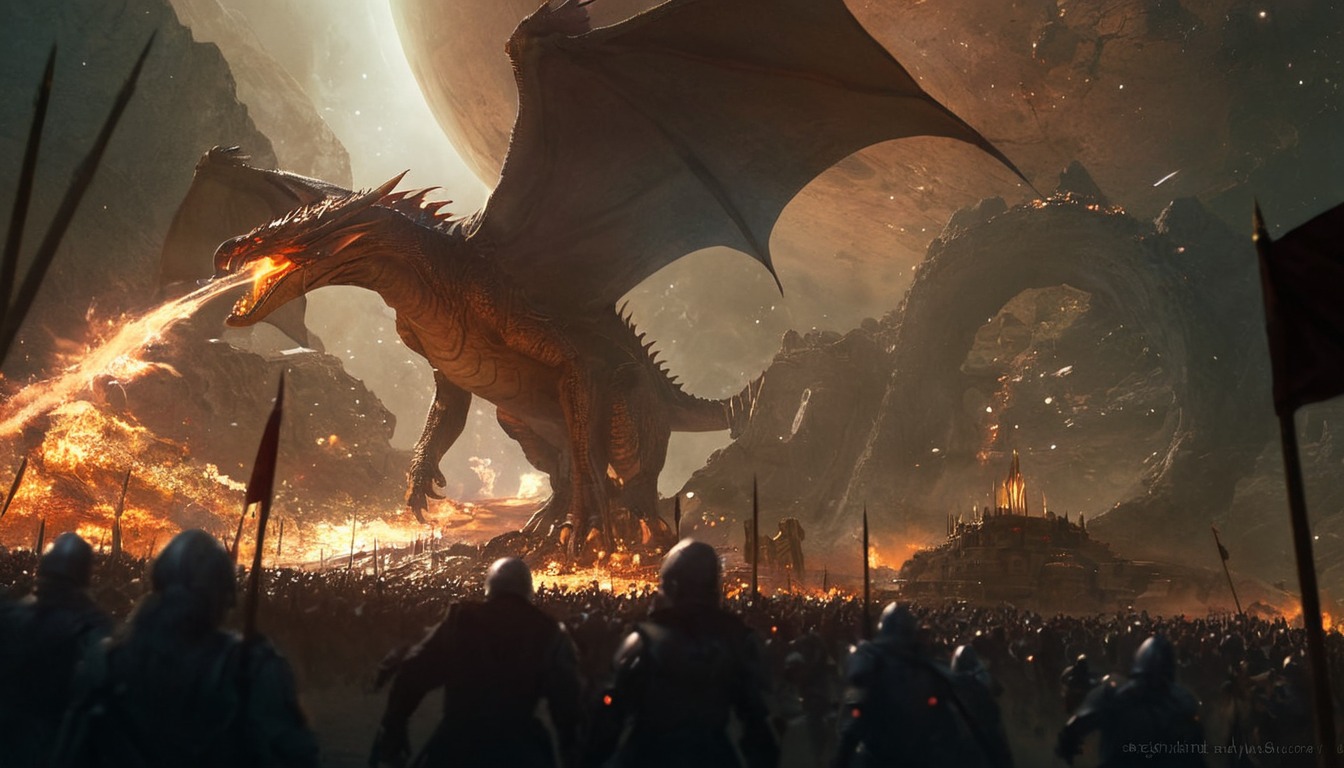 digitalpainting, dragons, fantasy, fantasyart, photomanipulation, photoshop, posterart, speedpainting, tutorial, youtube, speedart, tutorialphotoshop, speedartvideo, youtuberfanart, art, houseofthedragon, army, battle, dragon, gameofthrones, hbo, tvseries, tvseriesfanart, gameofthronesfanart, hbogameofthrones