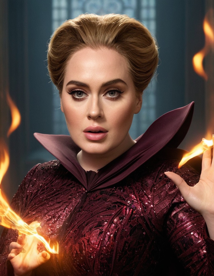 adele, super villain, music industry, pop culture, singer-songwriter, powerful vocal abilities