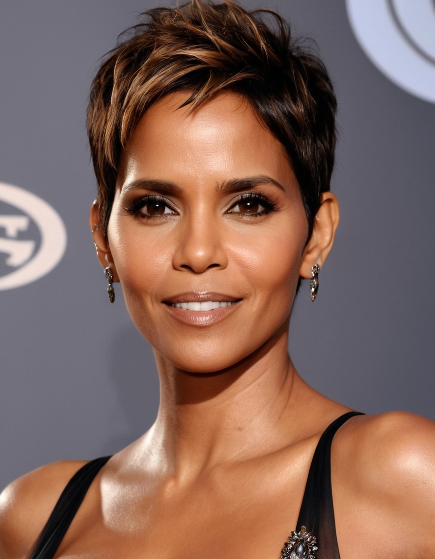 halle berry, actress, beautiful, award-winning, portrait, mesmerizing