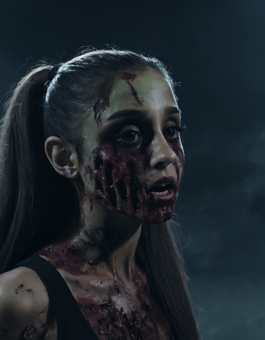 ariana grande, zombie, music video, entertainment, celebrities