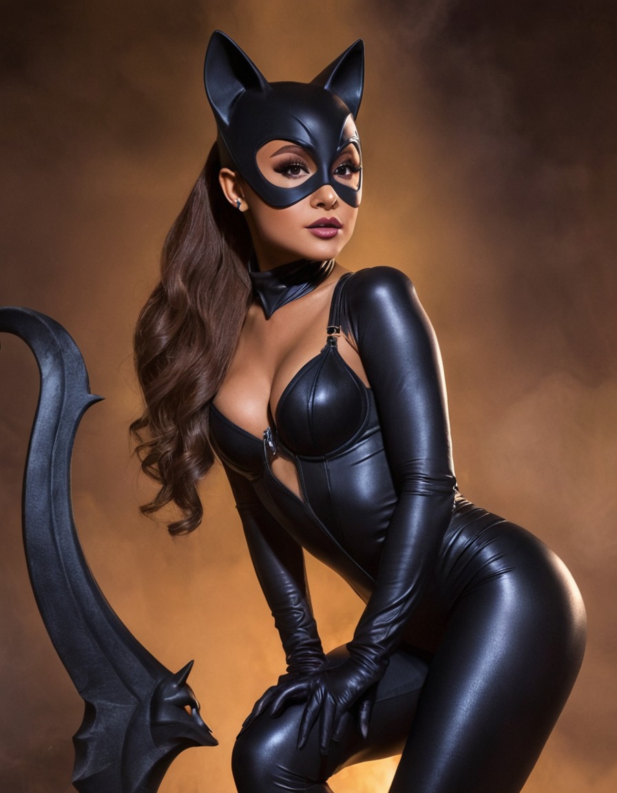 catwoman, ariana grande, dc comics, singer, actress