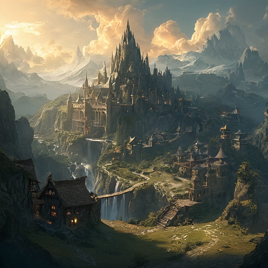 fantasyart, architecture, medieval, castle, digitalart, beautiful, hyrule, kingdomofhyrule