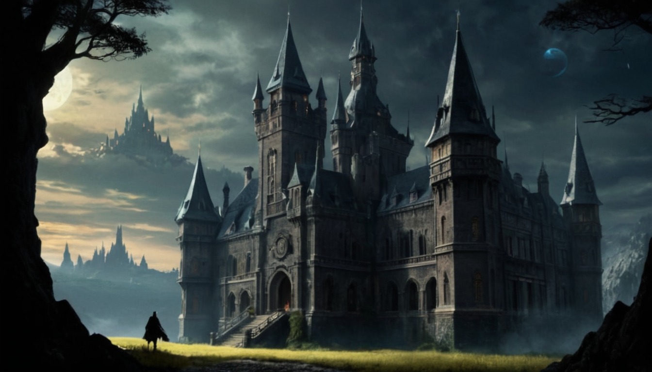 fantasyart, wallpaper, architecture, medieval, castle, digitalart, conceptart, warrior, digitalpainting, horror, characterdesign, gaming, hyrule