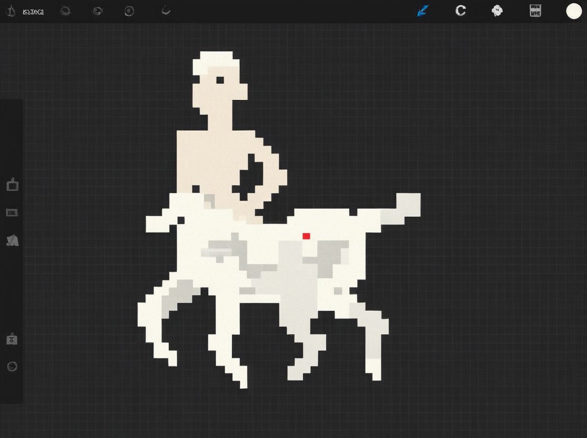 centaur, taur, art, artdigital, pixel_art, pixelart