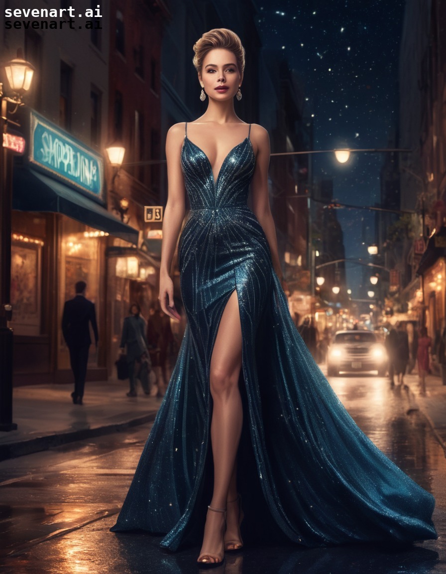 fashion, confidence, nighttime, cityscape, elegance, woman