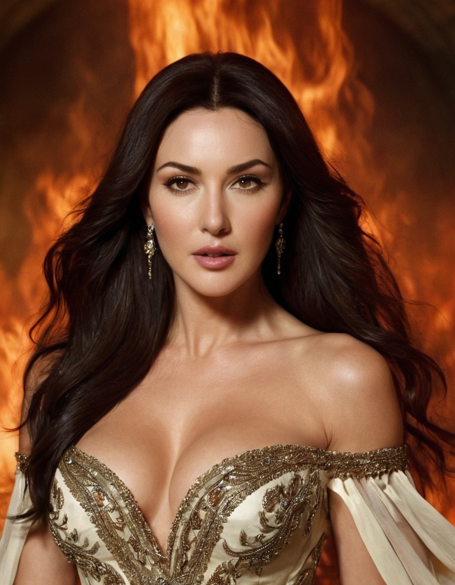 monica bellucci, actress, demon, character portrayal