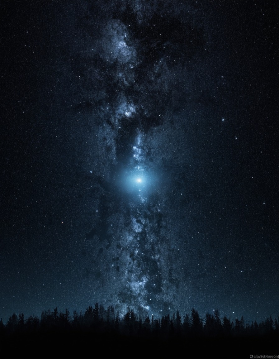 stars, constellation, night sky, mystical, astronomy