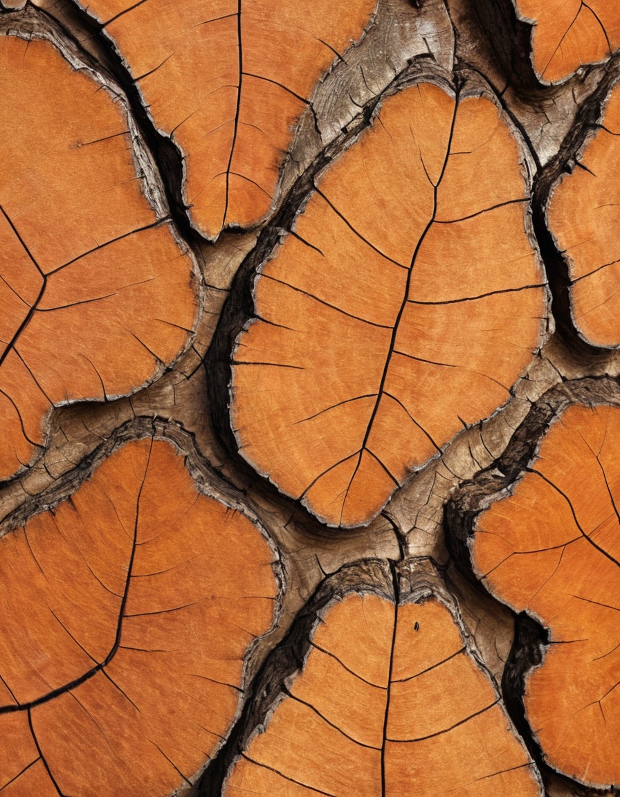 nature, tree, bark, texture, pattern, close-up