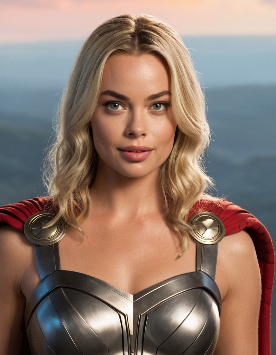 margot robbie, thor, marvel, goddess of thunder, actress, superhero, aspirational casting