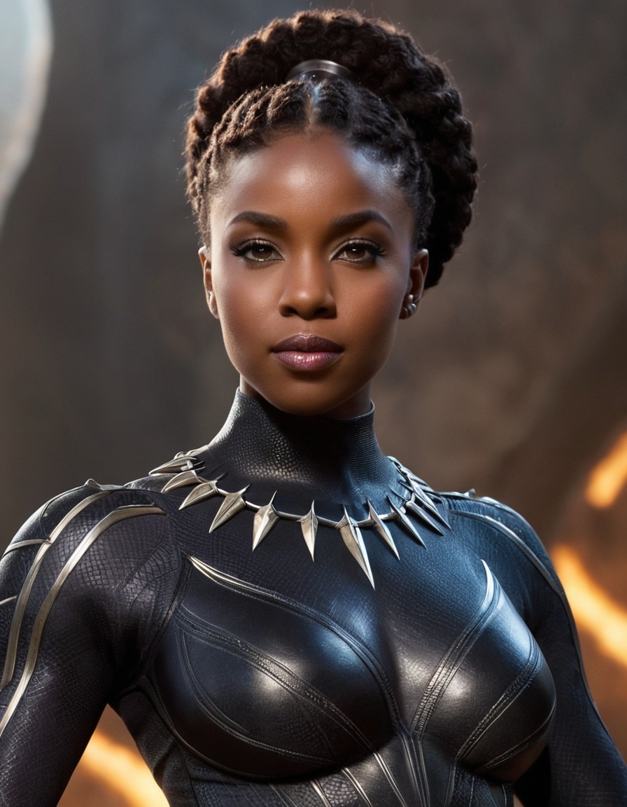 black panther, superhero, marvel, female protagonist, empowerment, feminism, gender equality