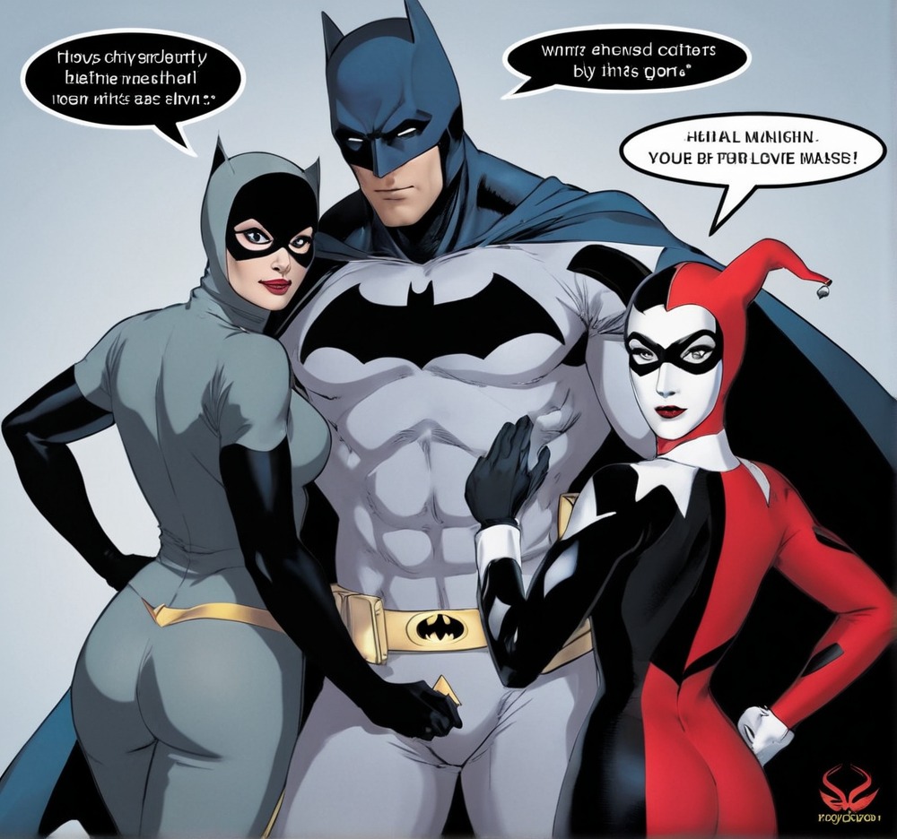 batman, harleyquinn, batmantheanimatedseries, catwoman, couple, selinakyle, catwomanselinakyle