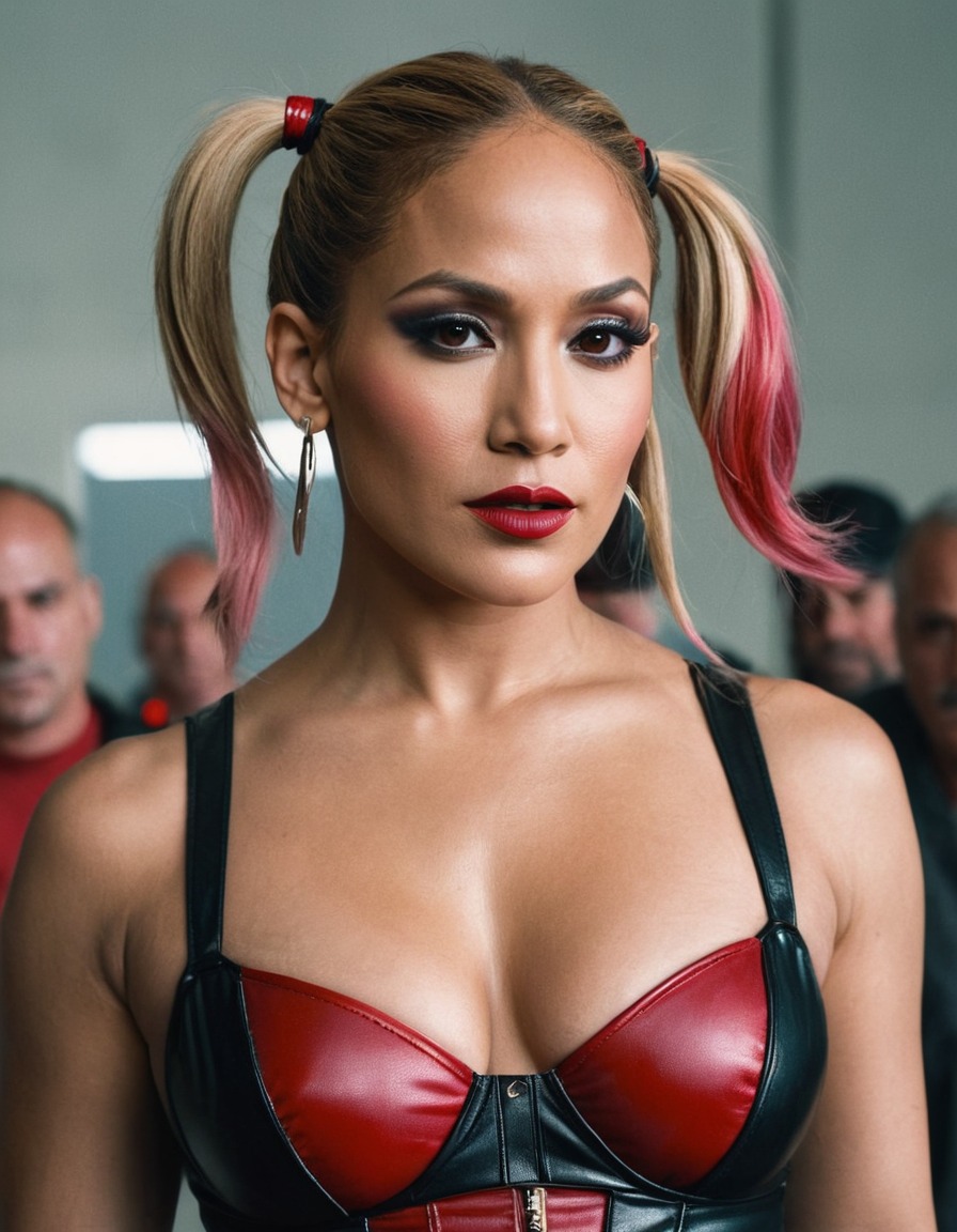 jennifer lopez, harley quinn, dc comics, antiheroine, modern adaptation, cinematic universe, character portrayal