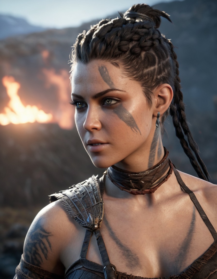 senua, hellblade: senua's sacrifice, action-adventure, psychological horror, norse mythology, combat, mental health