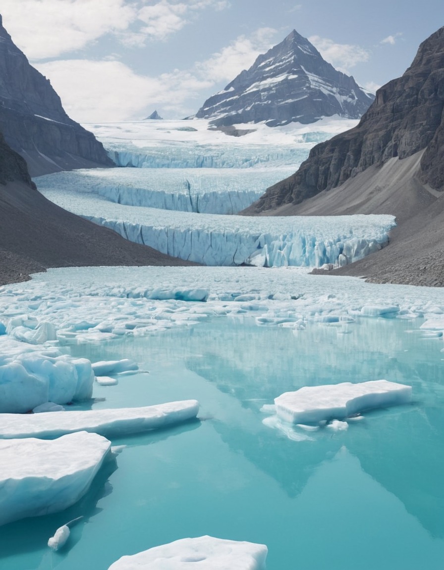 nature, glacier national park, scenic beauty, environment, ice formations