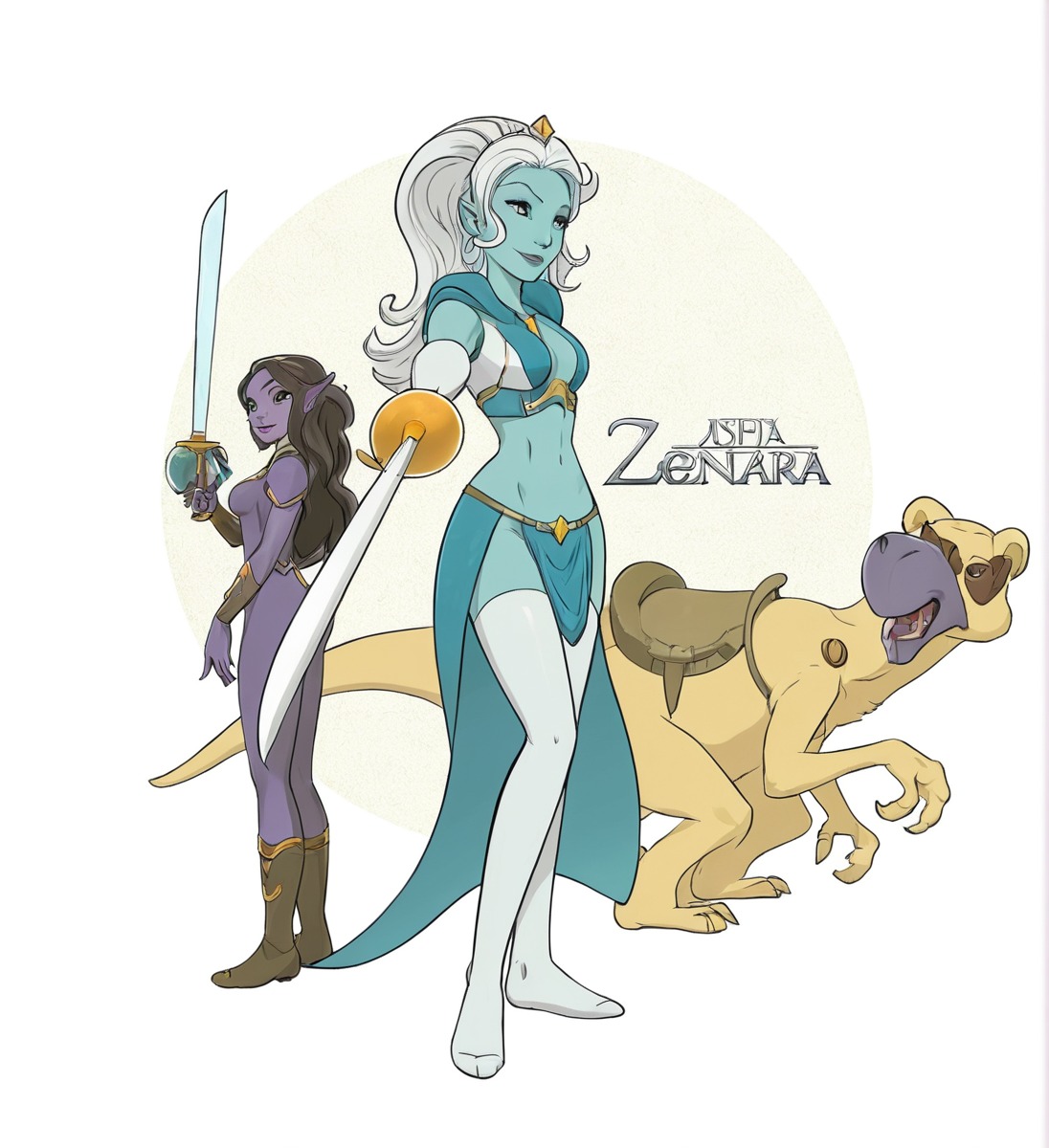 fanart, princess, bix, karri, webcomic, zemara