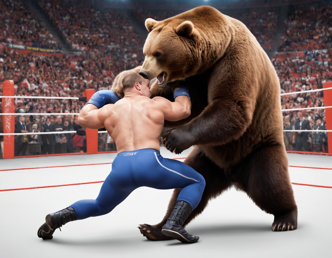 russian, wrestling, bear, humor, competition, russia, russians