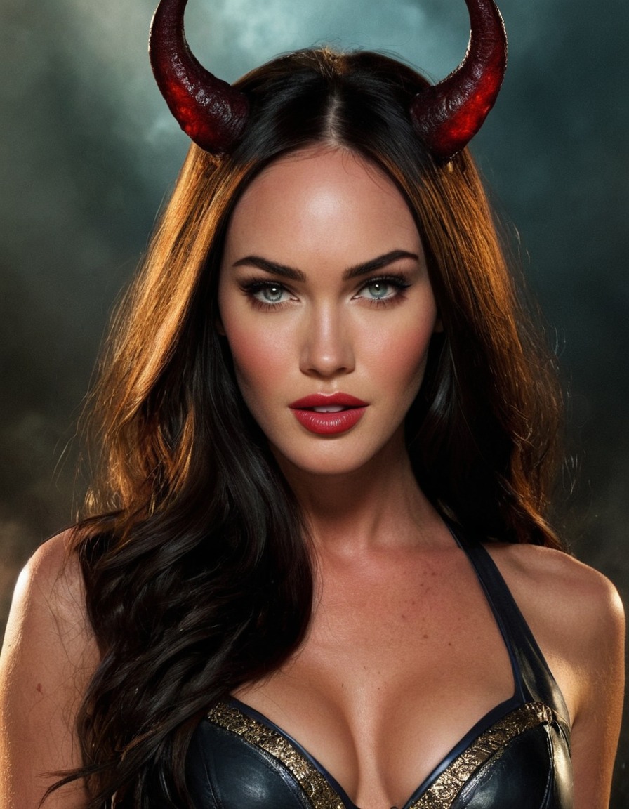 megan fox, actress, demon, supernatural, celebrity, satanic, hollywood