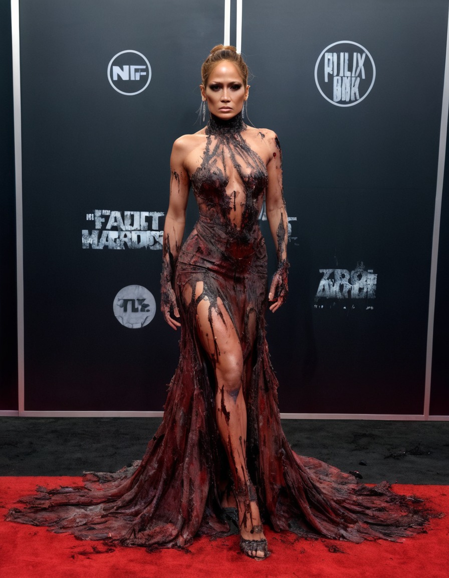 jennifer lopez, zombie, glamour, red carpet, celebrity, celebrities