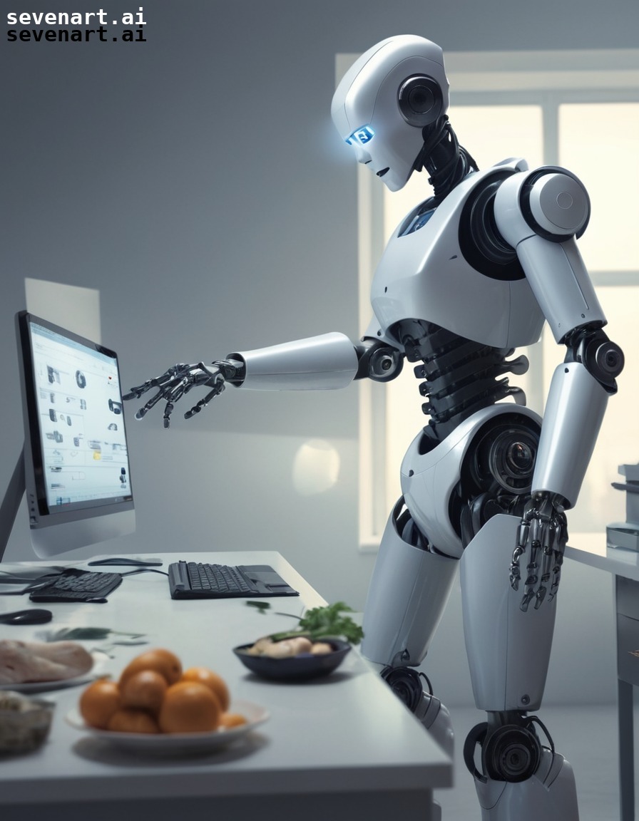 technology, robot, assistance, daily life, futuristic, future