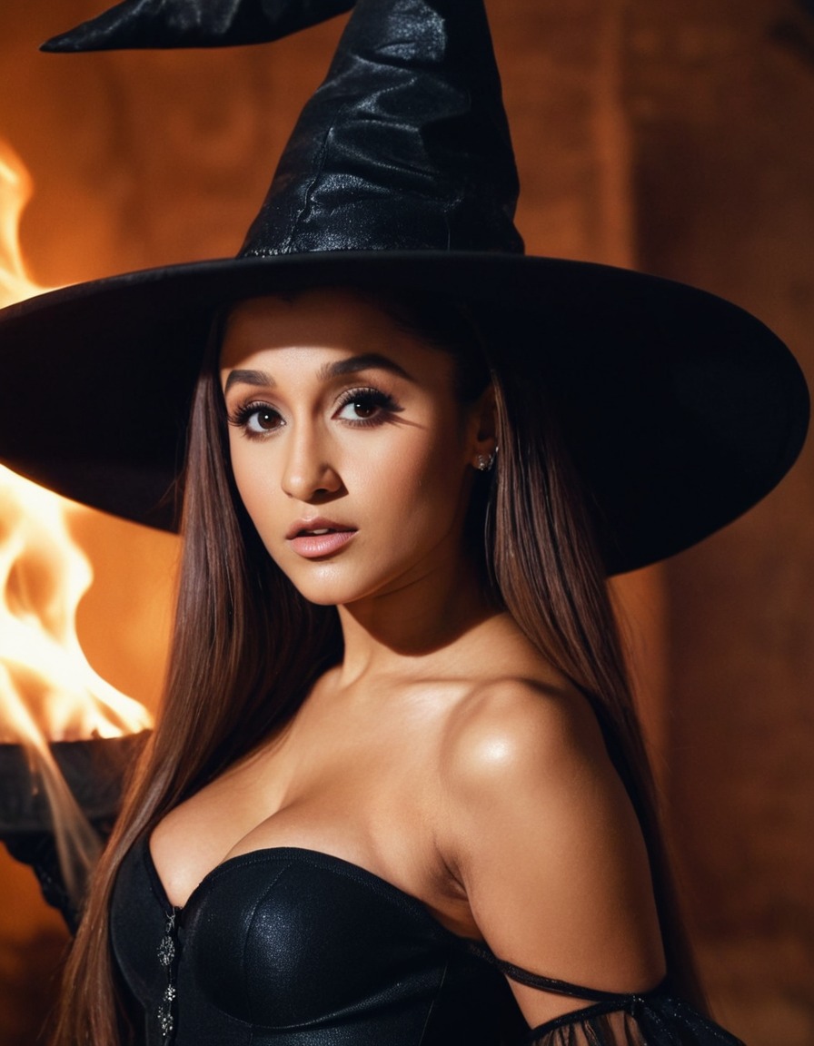 witchcraft, magical powers, celebrity, pop culture, singer, actress, ariana grande