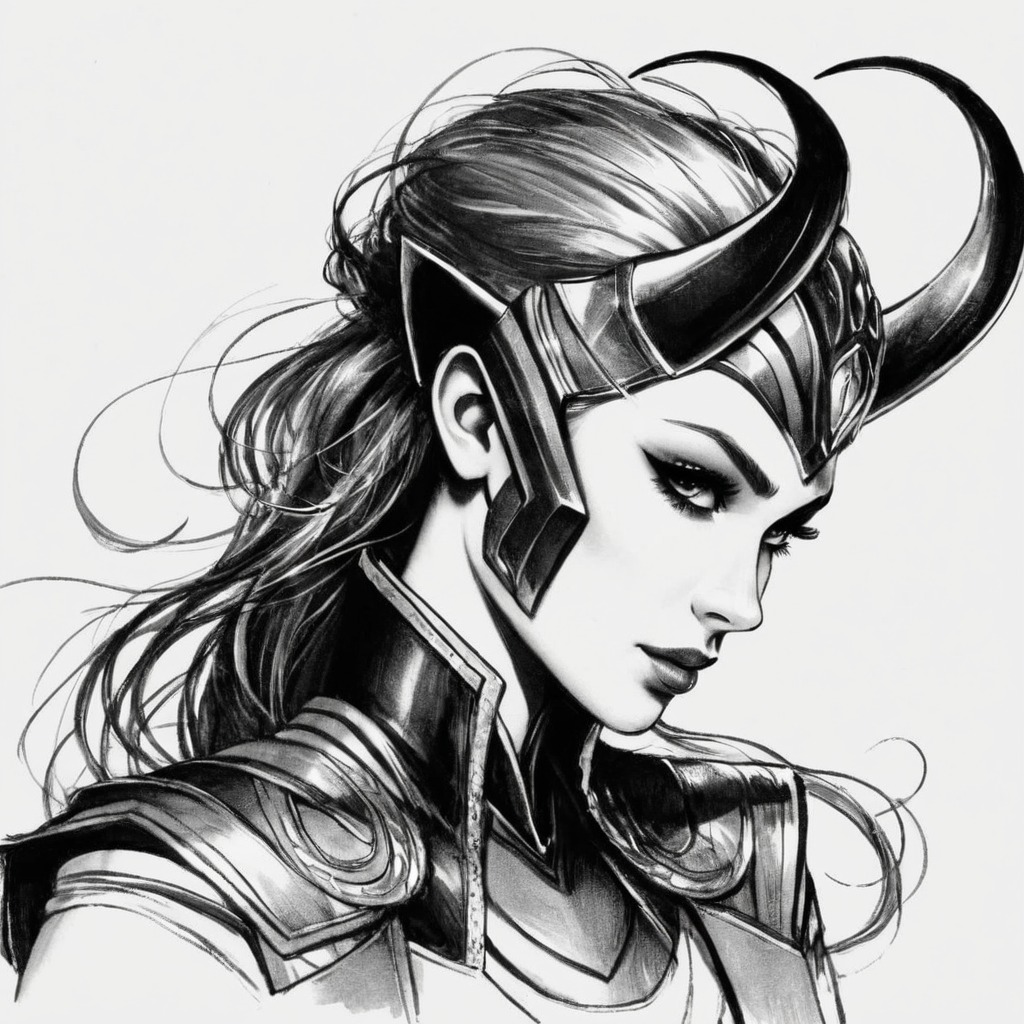 sketchystyle, ladyloki