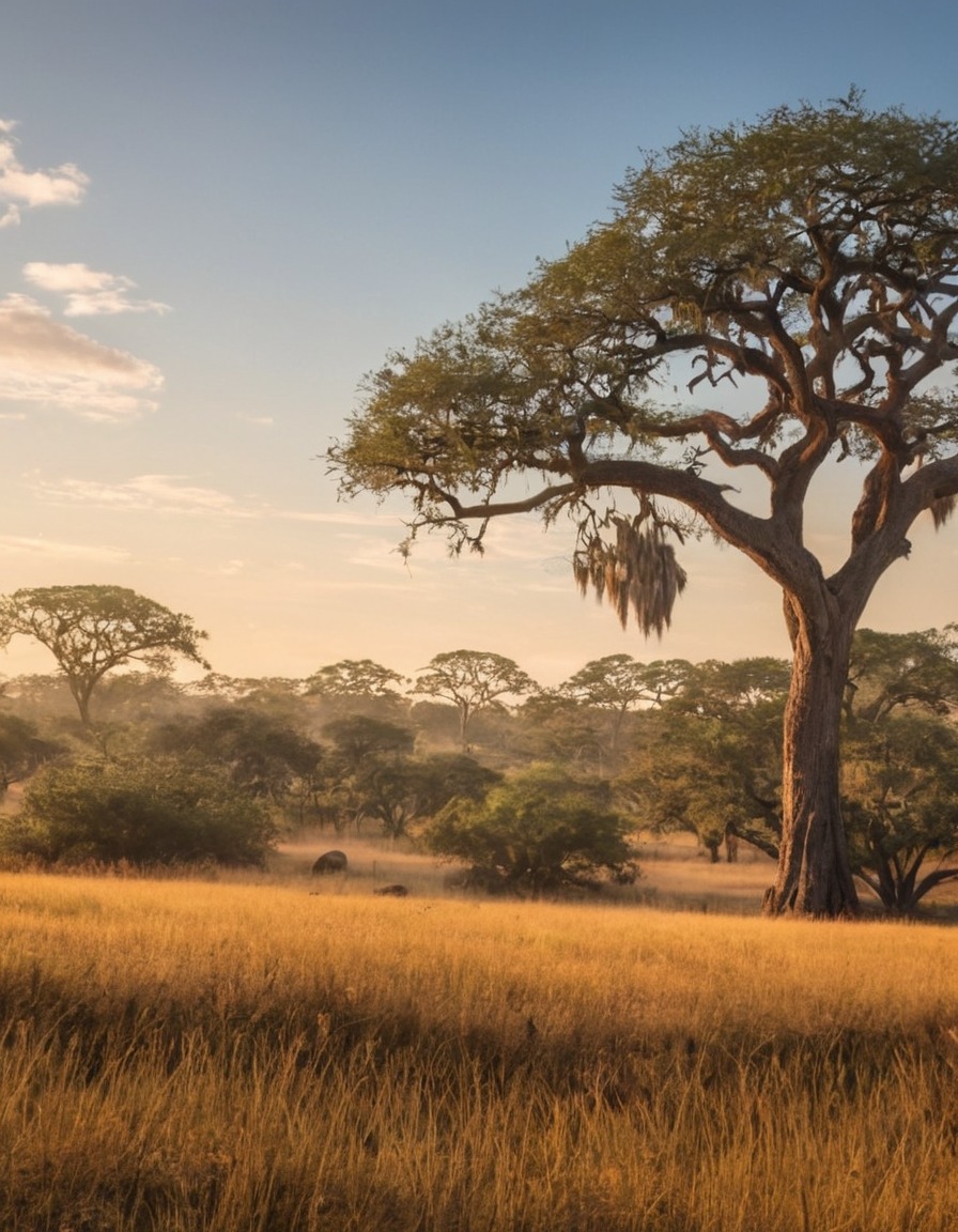 nature, savannah, beautiful, wildlife, natural scenery, georgia, travel