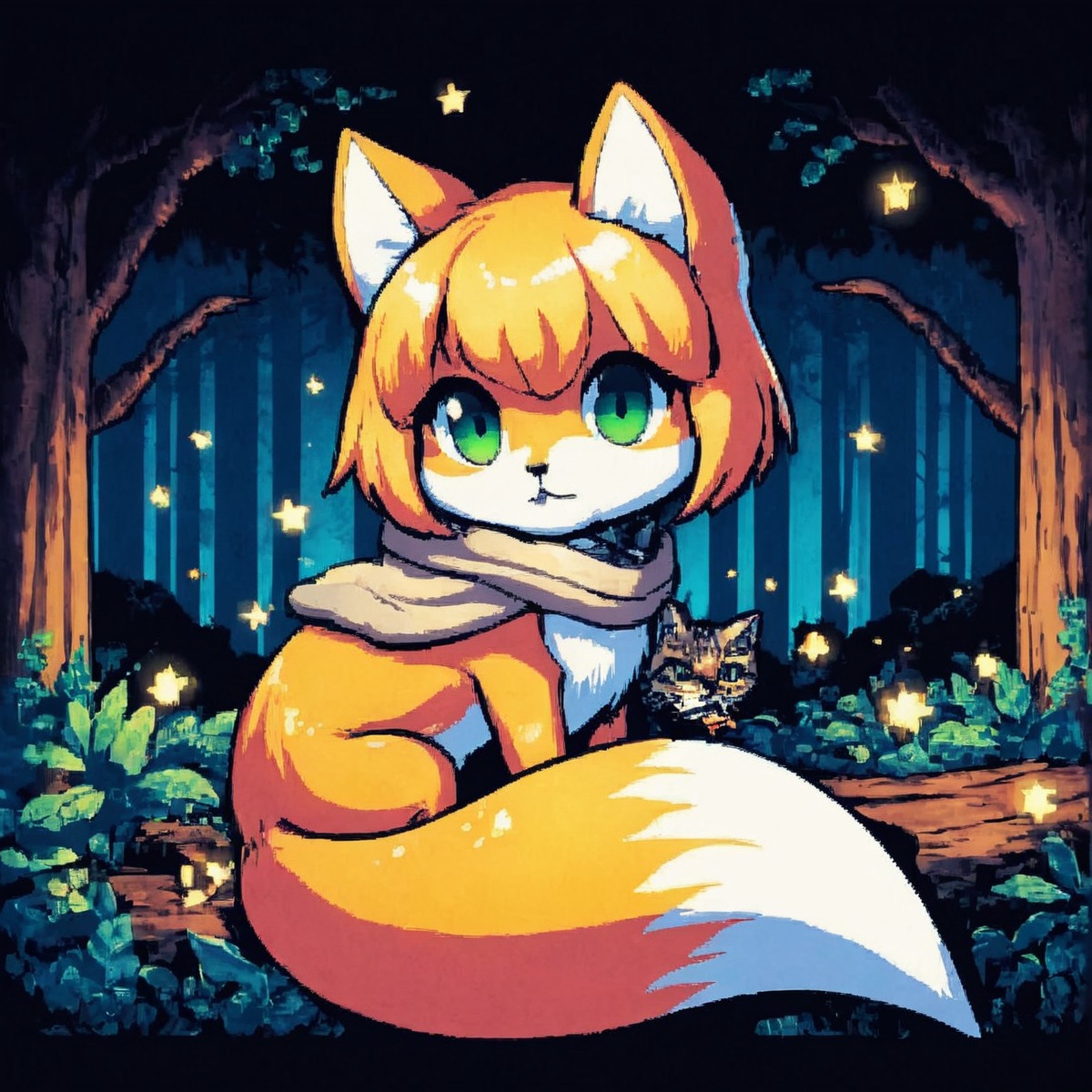 videogamefanart, fox, pixelart, animal, adoptable, adoptables, anime, animemanga, animemangacute, animestyle, cute, cuteadorable, furryanthro, furryfemale, magic, pixel_art, rich, wizard, aiart, adoptablesopen, foxfurrygirl, adoptadoptable, foxadoptable, fox_anthro, fox_ears_and_tail, aiadoptable, animal_adoptable, foxfurrymale, aiartcommunity, furry_kitsune