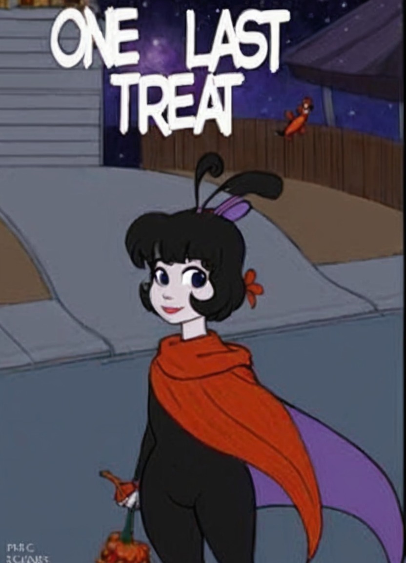 cartoon, halloween, lydiabeetlejuice