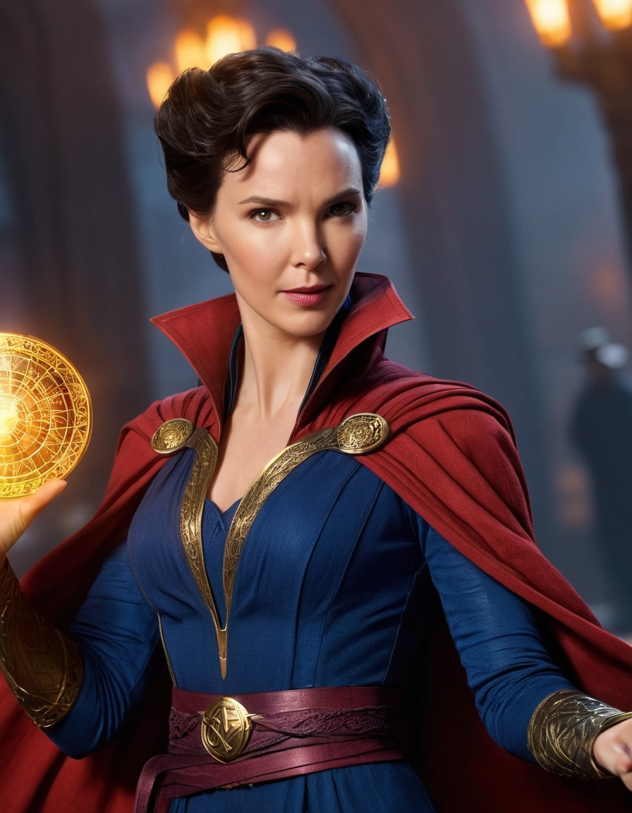 doctor strange, female doctor strange, marvel, superhero, sorcerer supreme