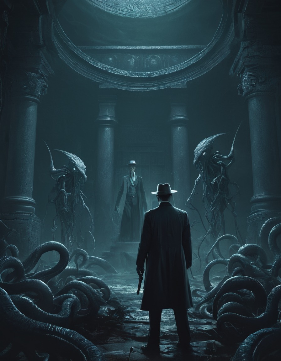 horror, investigation, eldritch, mystery, temple, lovecraft, howard lovecraft