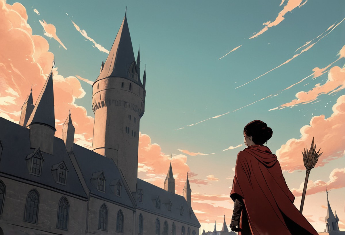 anime, wallpaper, fanart, harrypotter, animeboy, boy, castle, desktopbackground, desktopwallpaper, hogwarts, male, man, quidditch, wallpaperd, ai_generated, ai_generated_art, quidditchboy