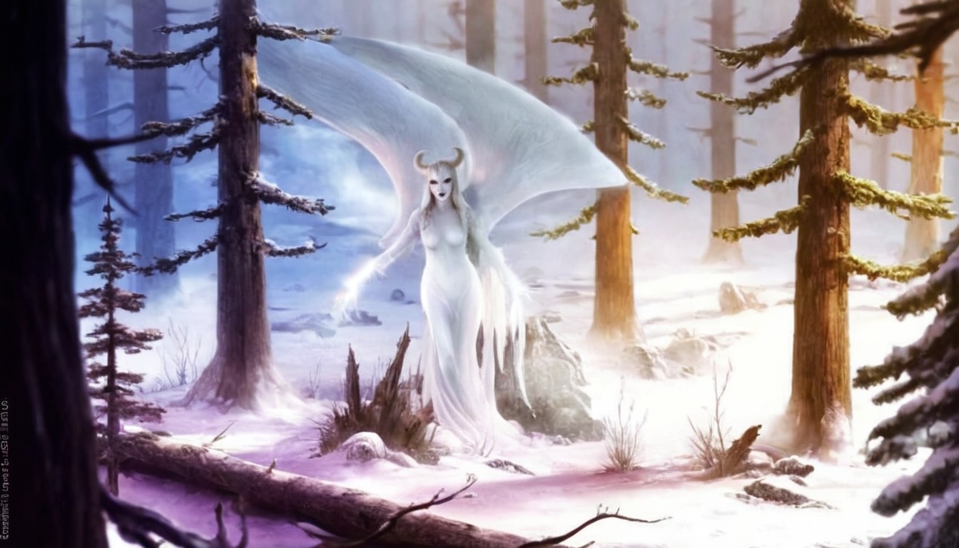 snow, bunny, cute, dragon, forest, rabbit, silly, winter