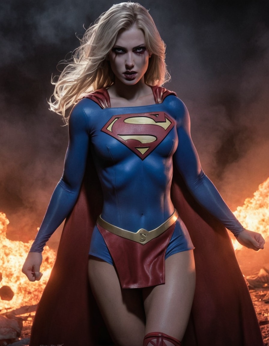 dc comics, supergirl, villain, superhero, comic book character, kara zor-el, comic book series