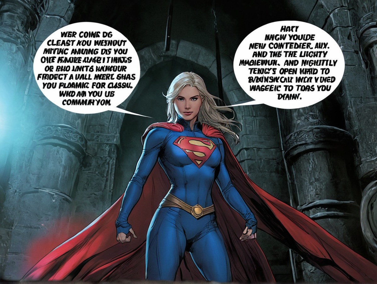 superheroine, supergirl