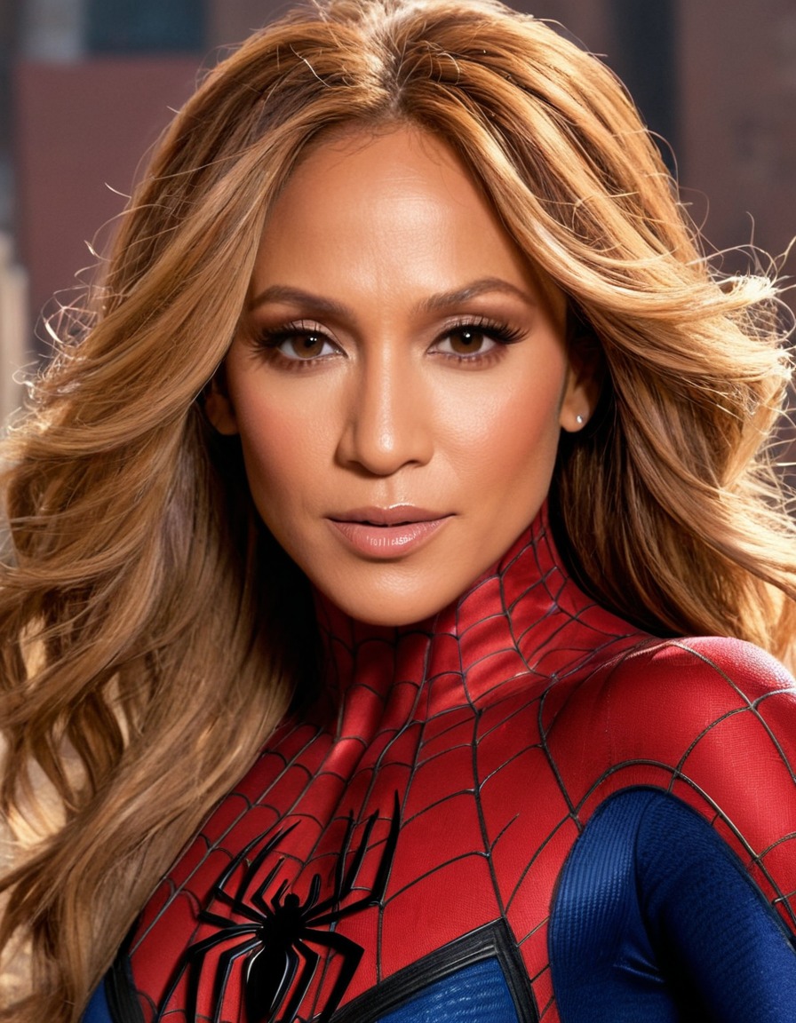 jennifer lopez, spiderman, celebrity, entertainment, superhero, marvel universe