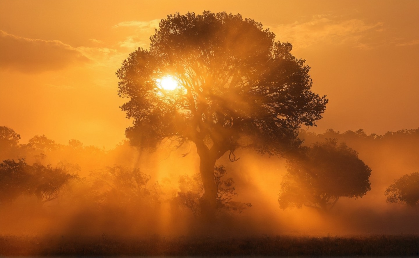 germany, farm, sunrise, horses, sheep, golden light, nature, sunrays