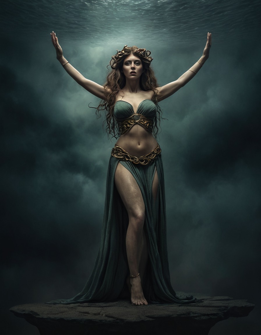 medusa, greek mythology, seduction, mythical creatures, beauty, female empowerment