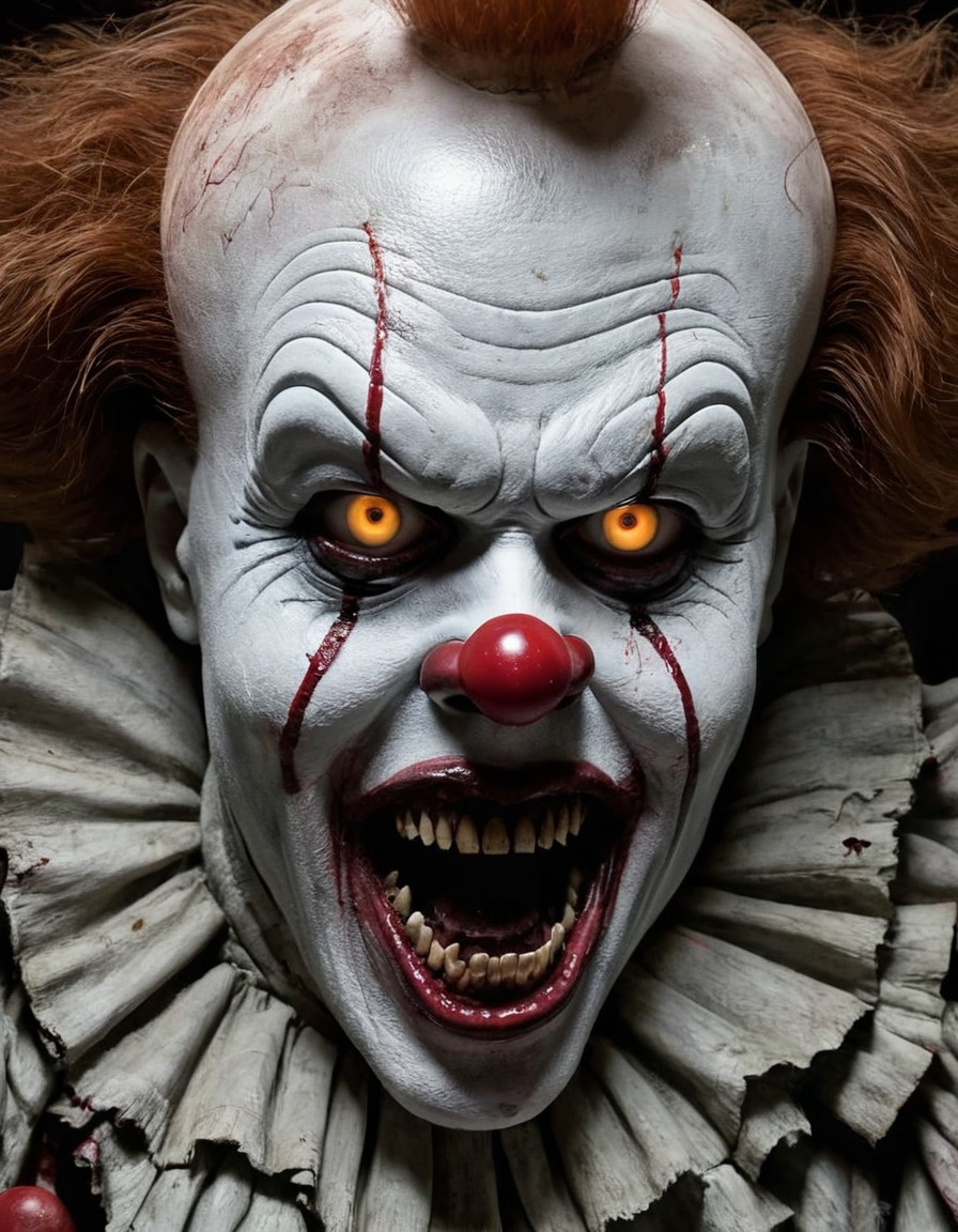 pennywise, it, zombie, horror, stephen king, fictional character