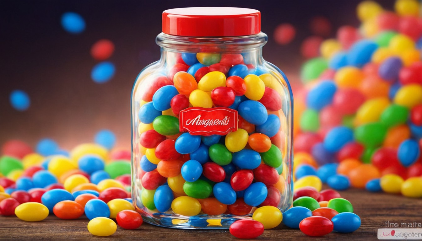 digitalart, photography, wallpaper, bottle, jellybeans, sweets, wallpapers, realismart, wallpaper3840x2160, wallpapersfordesktop