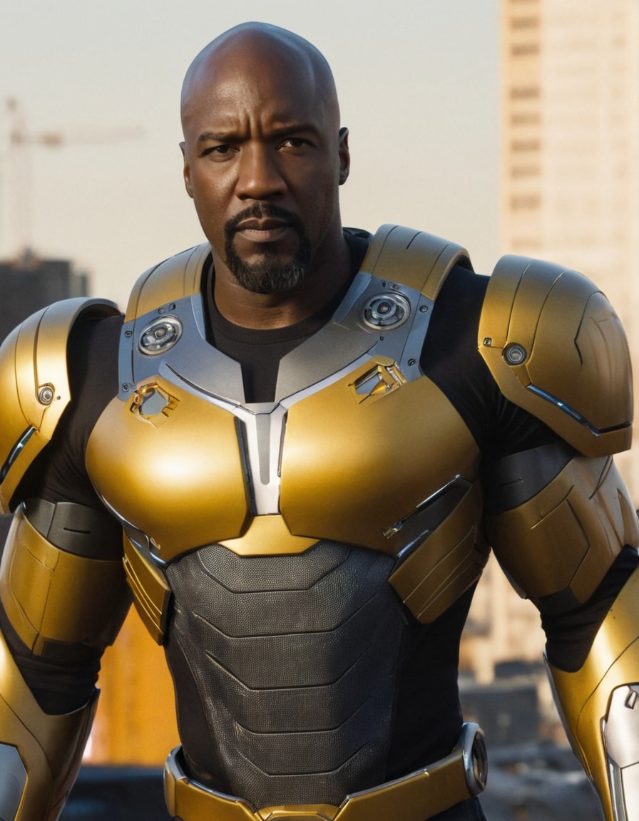 luke cage, robot, marvel, superhero, transformation