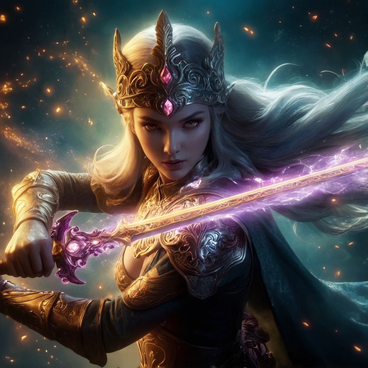 videogamefanart, warrior, magic, fantasyart, fantasycharacter, wallpaper, epic, elf, digitalart, fanart, characterdesign, princess, worldofwarcraft, beauty, sword, zelda, zeldafanart, zeldaprincess